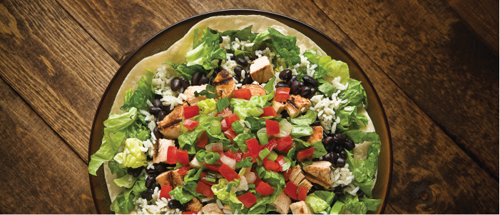 Bajio Menu - Chicken Green Chile Salad - Salad & Soup