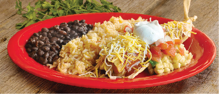 Bajio Menu - Tamale - Daily Specials