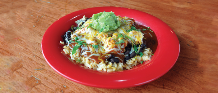 Bajio Menu - Veggie Burrito bowl - Daily Specials