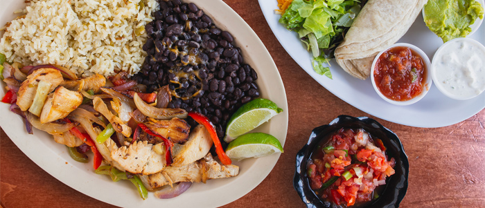 Fajita Platter Bajio Portland Menu