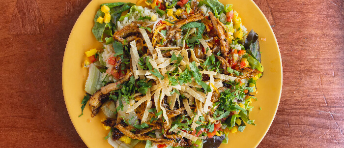 Mexican Soup and Salad